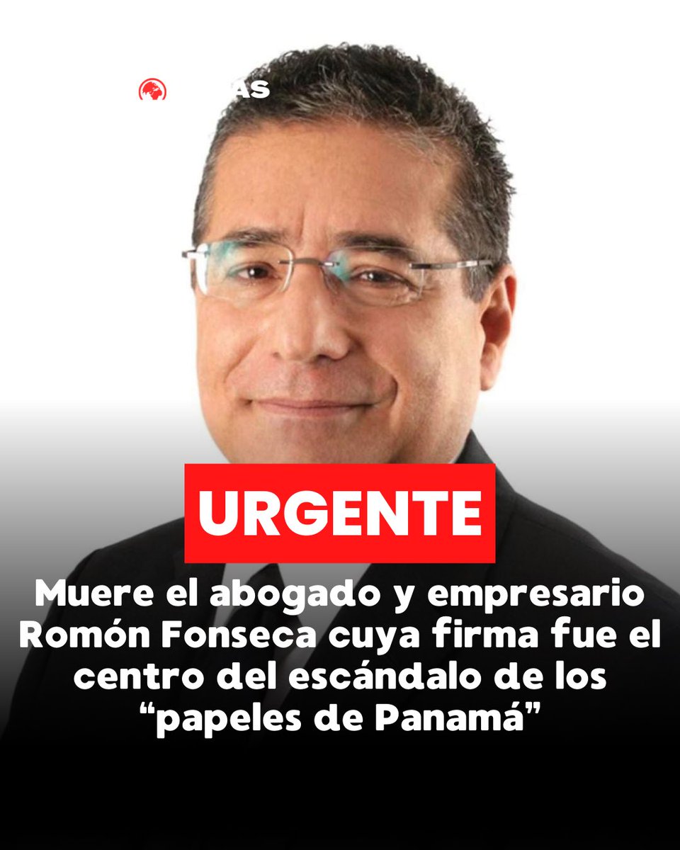 🇵🇦🚨Muere Ramón Fonseca #ramonfonseca #URGENTE