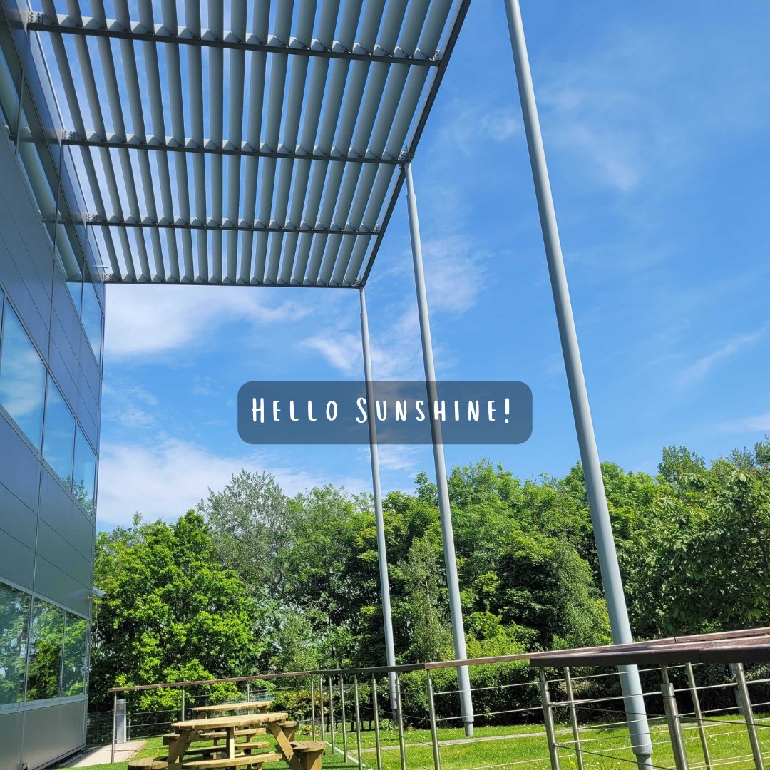 Sunshine at last!

What a day for relaxing on our terrace!😎