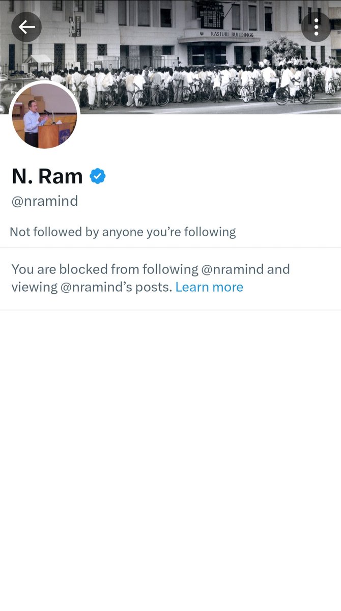 PM toh door ki baat hai. I challenge Madan B Lokur, AP Shah, and alleged journalist N Ram to have a debate with me. One who blocks (N Ram) and runs away for asking a simple question, sh@melessly calling the PM of the country to have a debate with a cl0wn like Rahul Gandhi.