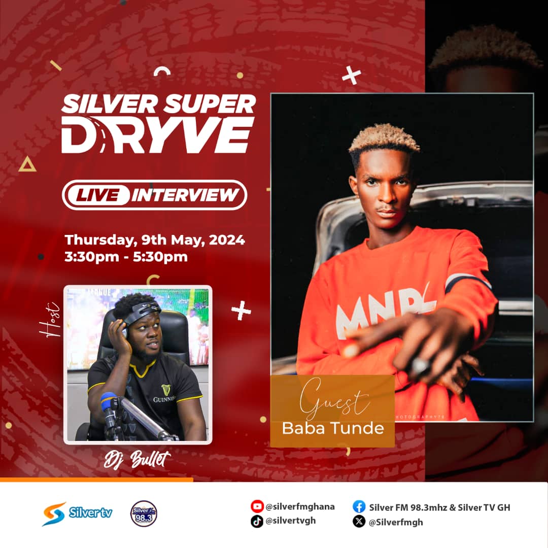 OUR GUESTS ON THE DRIVE TODAY!! @sevenkizs 'PICTURE' hit maker Join us alongside Baba Tunde on #SilverSuperDrive this afternoon with DJ BULLET 🎵🎵 98.3mhz stay tune 🔥