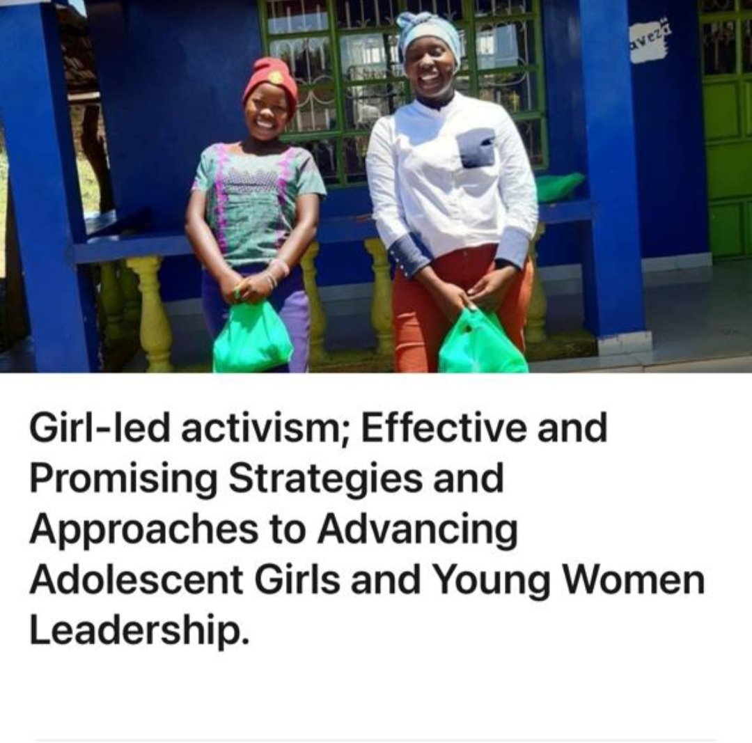 Curious on how girl centred programming can be more effective in advancing adolescent girls and young women leadership,read our latest blog on girl led activism from local to global by clicking on the link ;linkedin.com/pulse/girl-led…