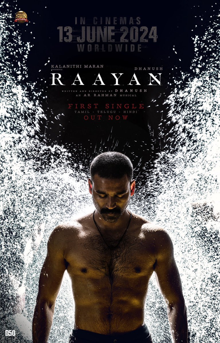 OFFICIAL: #RAAYAN - JUNE 13 Worldwide Release Confirmed..✅ First Single #AdangaathaAsuran is out now..⭐ #dhanush #beziquestreams #tamilcinema #tamilmovie #kollywood #kollywoodcinema #arrahman #arr