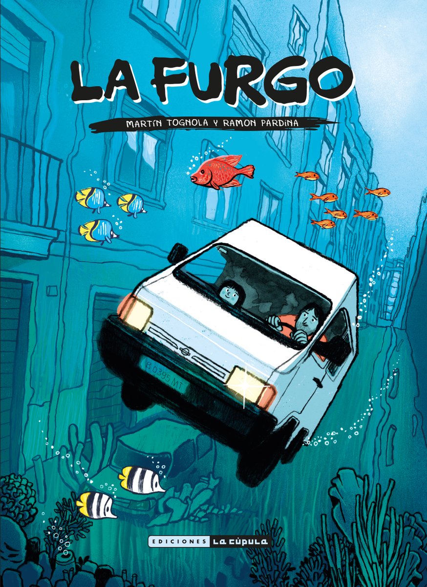 Ya ha empezado el rodaje de La furgo, una adaptación de la novela de gráfica de @RamonPardina y @martintognola. ¡Ganazas de verla!