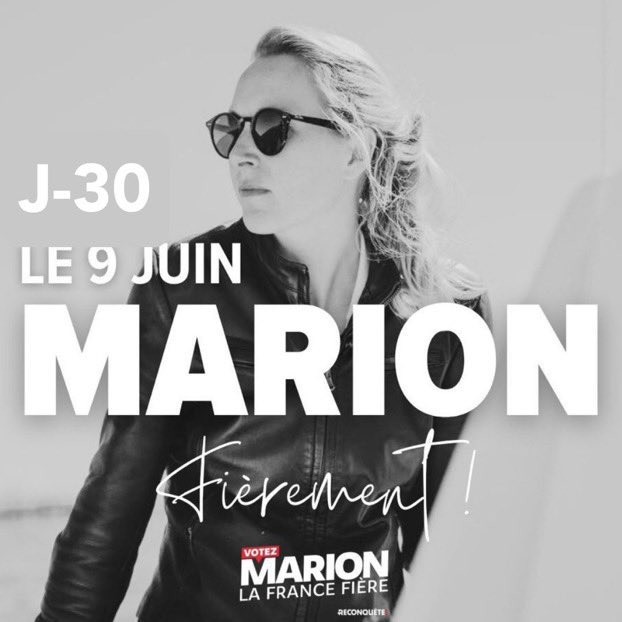 #PourNosEnfants 🙏
#LaFranceFière 🇫🇷
#Europeennes2024 
#09Juin2024🌿🇫🇷
#UnSeulVote👍
#AvecMarion 💕
#ECR
@ecrgroup 
#Reconquête 
@MarionMarechal @ZemmourEric 
Ⓜ︎ⓏR!🌿🇫🇷