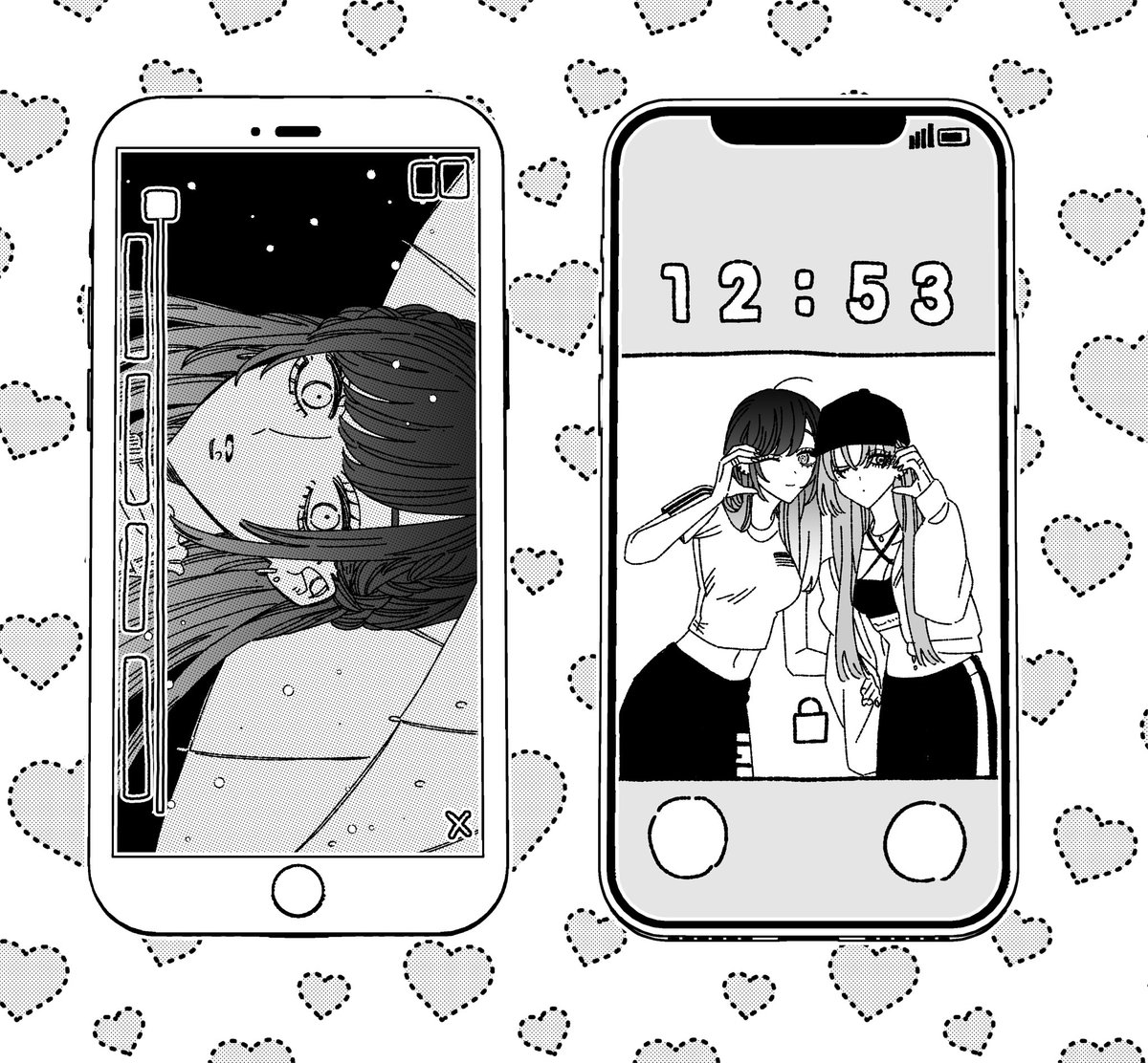 推しがいる女のスマホ画面 