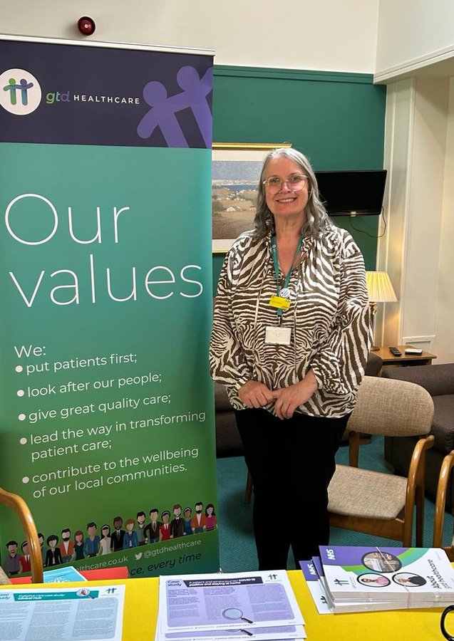 Margaret Hayes, our specialist palliative care lead, is at @willowwoodh's event today in support of #DyingMatters week. The open day aims to raise awareness and create an open culture in which we are comfortable talking about death, dying and grief.