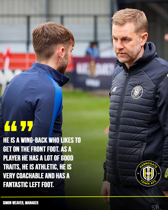 🗣️ Simon Weaver had this to say about his latest recruit