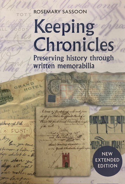 ‘Keeping Chronicles’ in our #LocalStudies collection explores the importance of preserving written memorabilia – diaries, letters, even old cook books. What have you got hidden away which would interest future generations? #LocalandCommunityHistoryMonth