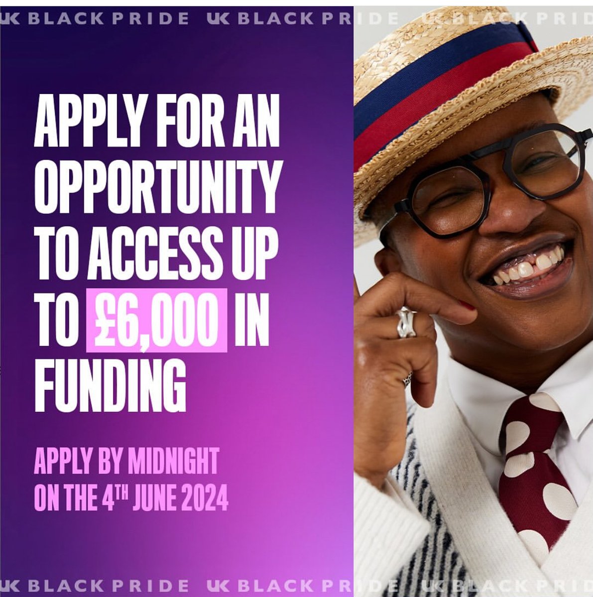 🎉 Exciting news from our friends @ukblackpride... They are thrilled to announce the launch of their 2024 #CommunityActionFund. This fund will provide support to organisations that champion #LGBTQI+ Black individuals and people of colour across the UK. ukblackpride.org.uk/community-acti…