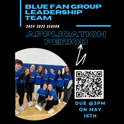 📣🥳Are you passionate about school spirit & leading your classmates to victory? Applications for 24-25 Blue Fan Leaders are now open. Candidate interviews start the week of May 20th. ✉️For more info contact Mrs. Lisa Spyrnal. @scnbluefangroup