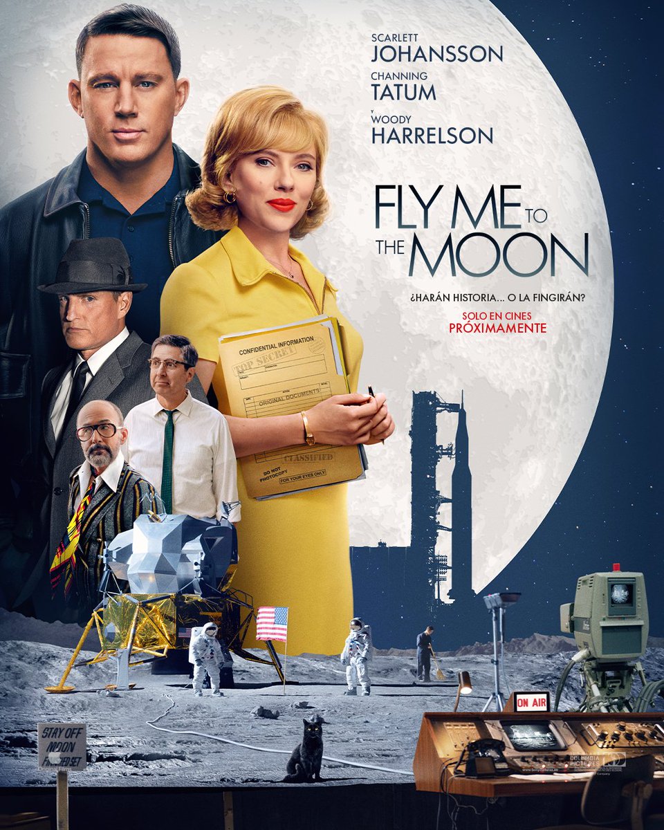 ¿Harán historia... o la fingirán? #FlyMeToTheMoonLaPelícula, exclusivamente en cines 12 de julio.