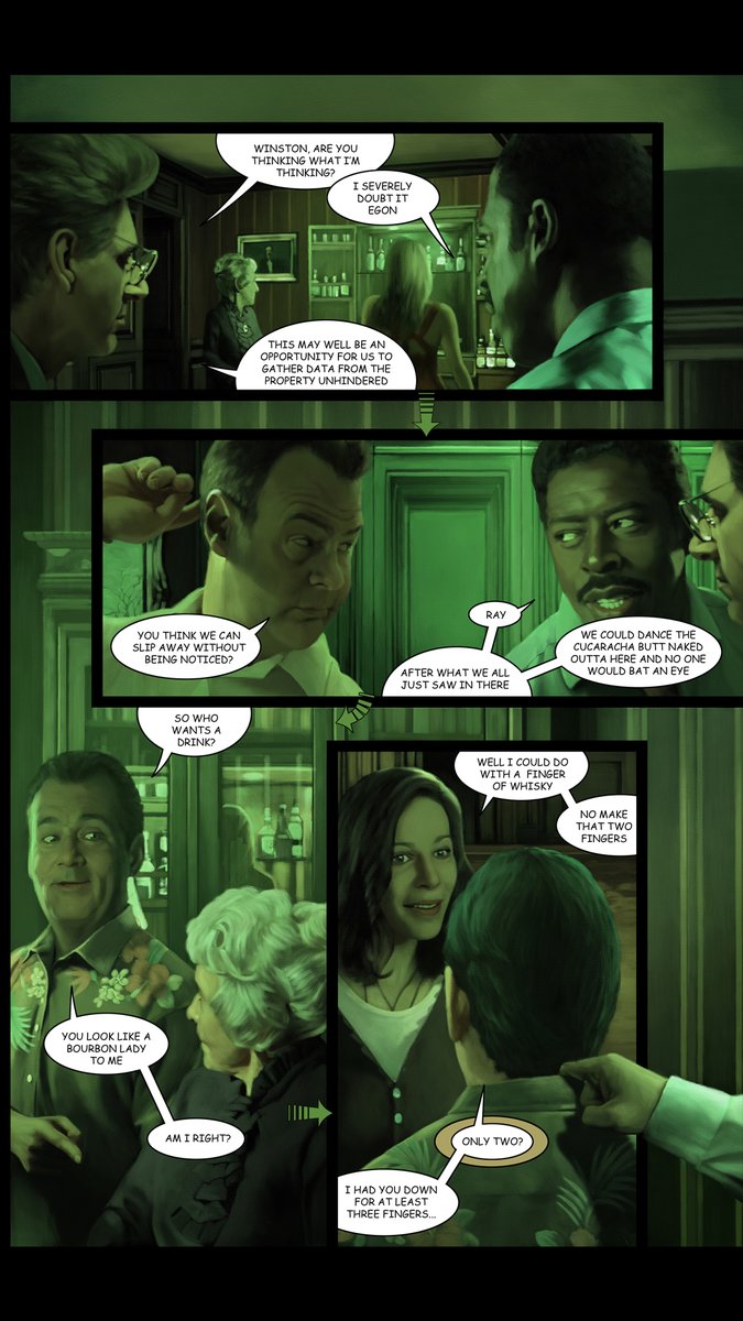 ECTOCISM ISSUE#2/8 part 3 - Ghostbusters Graphic Novel  #ghostbusters #danaykroyd #erniehudson #haroldramis #billmurray #ghostbustersnews #comic #comicart #ectocism