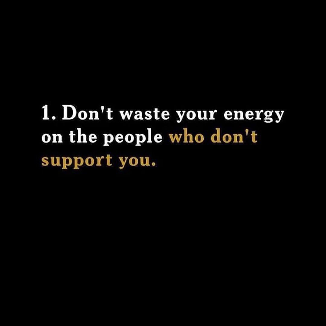 7 places not to waste your energy

1.