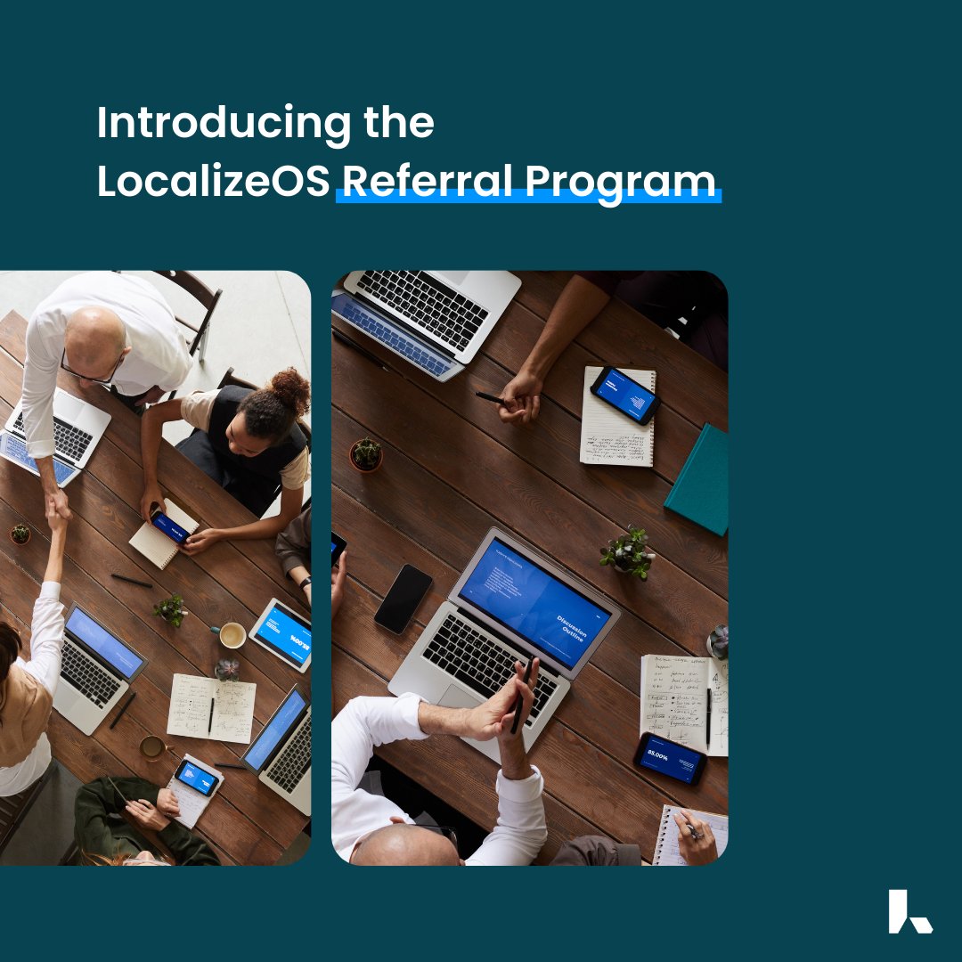 We're thrilled to unveil the LocalizeOS Referral Program, which empowers you to unlock more benefits while spreading the word about LocalizeOS with your network. 

Have a large network? Start referring today.

#LocalizeOS #Referral #ReferralProgram #JoinNow #ExclusivePerks