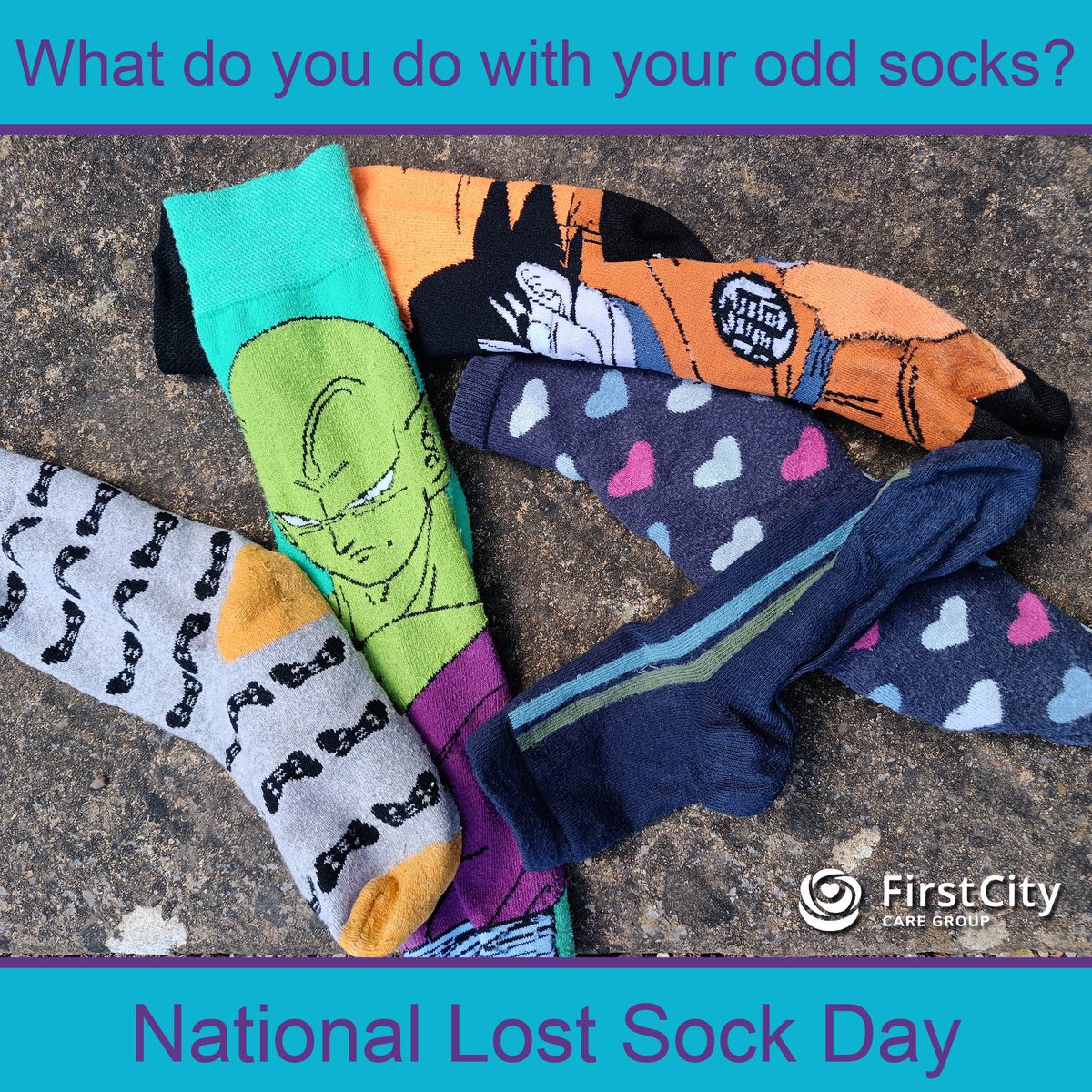 Do you keep them in the hope of finding the matching sock? Turn them into cleaning cloths or a sock puppet? Are they destined for the bin? Or do you embrace wearing an odd pair?

Let us know on this #NationalLostSockDay in the comments...

#lostsock #oddsocks #socks