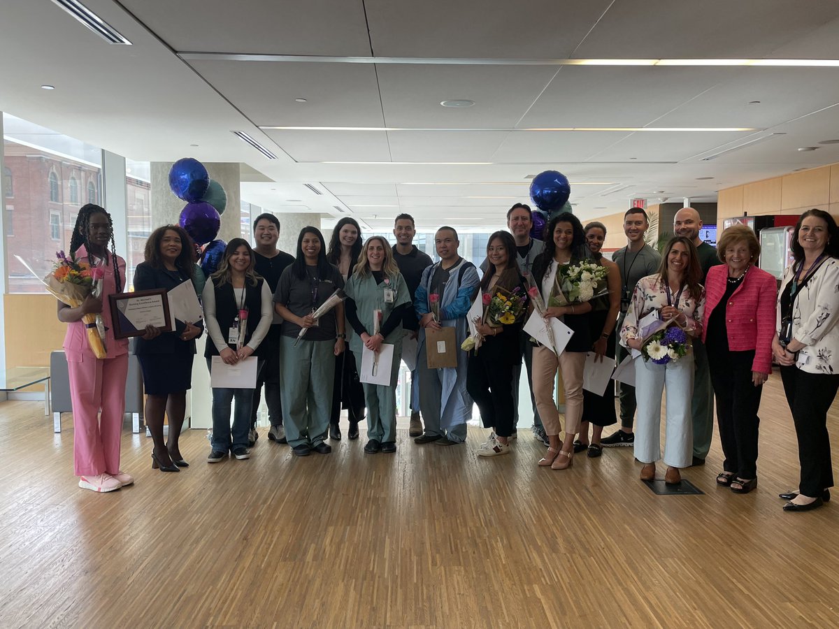 Yesterday we recognized the incredible legacy of excellence 🌟 in nursing care 🏥 leadership 👏🏻 research 📈 education 👨‍🏫and innovation💡at St. Michael’s Hospital @UnityHealthTO. TY @StMichaelsFdn @RNAO for your continued support of our award winners & #BPG nurse champions! 🙏🏼