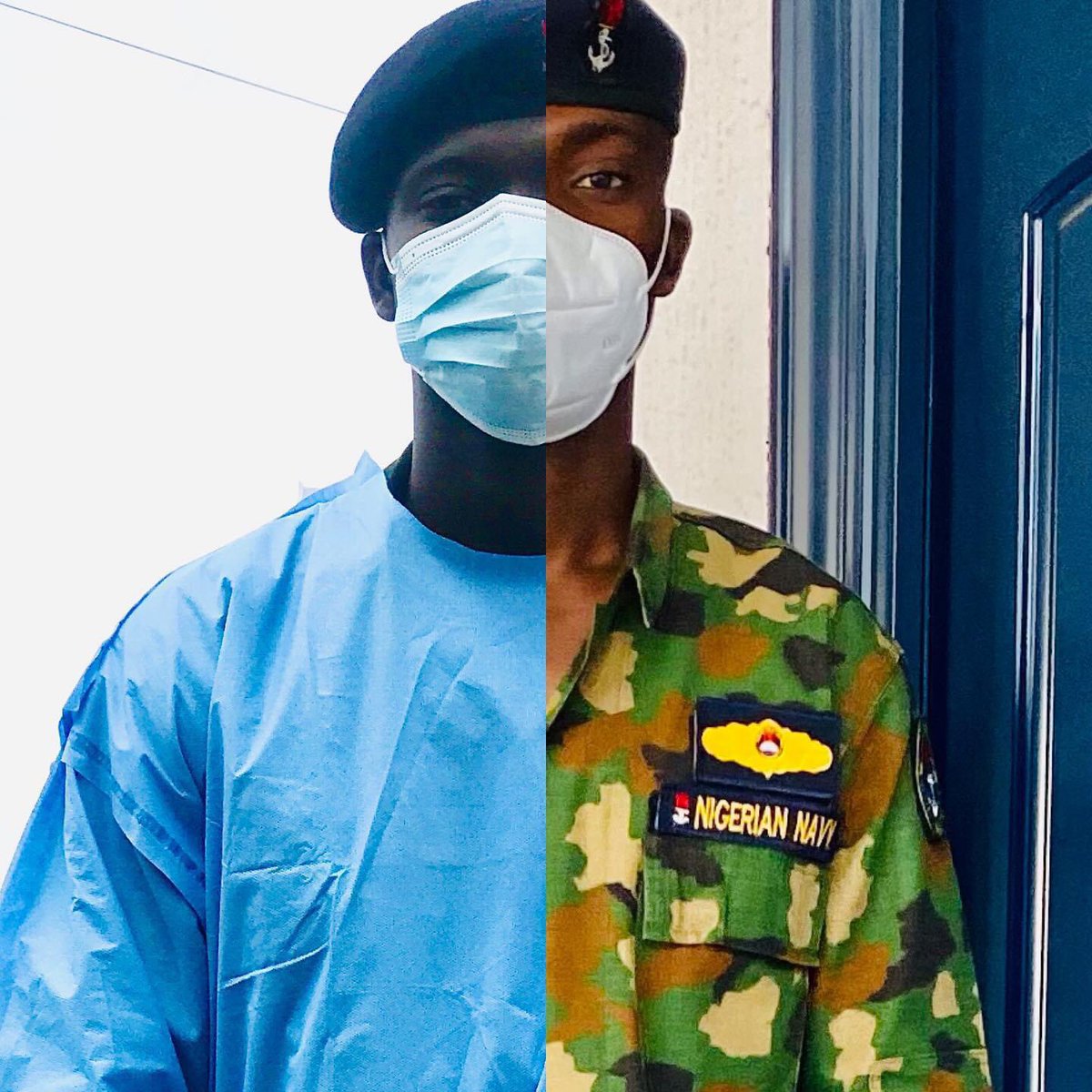 I am a soldier and a radiographer  🪖☢️