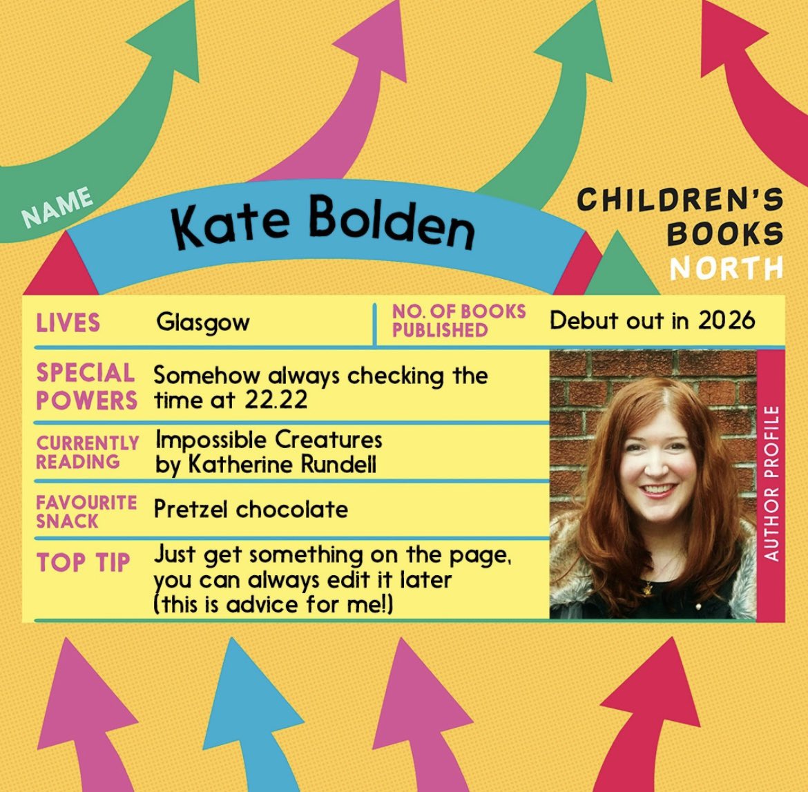 🎉 New members announcement 🎉 We are delighted to share some more new members to our network; please join us in welcoming Kimberly Whittam, Sarah Morrell, and Kate Bolden to Children’s Books North! We are delighted to have you all on board 📚