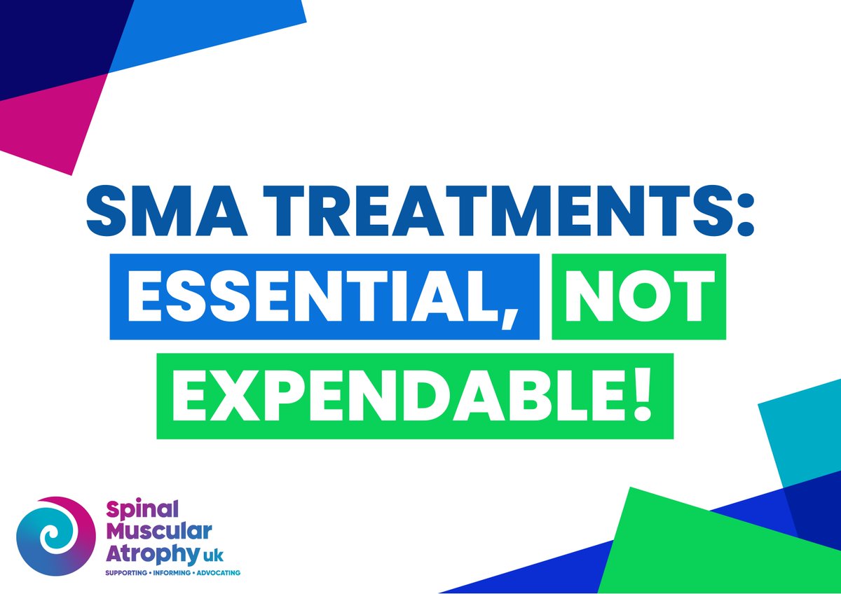 Nusinersen and Risdiplam, funded through Managed Access Agreements, face expiration this year. SMA UK, with Treat SMA and MDUK, presented a unified response to NICE, advocating for continued access. Submitted on April 19th, read it here bit.ly/3Uxu0ob