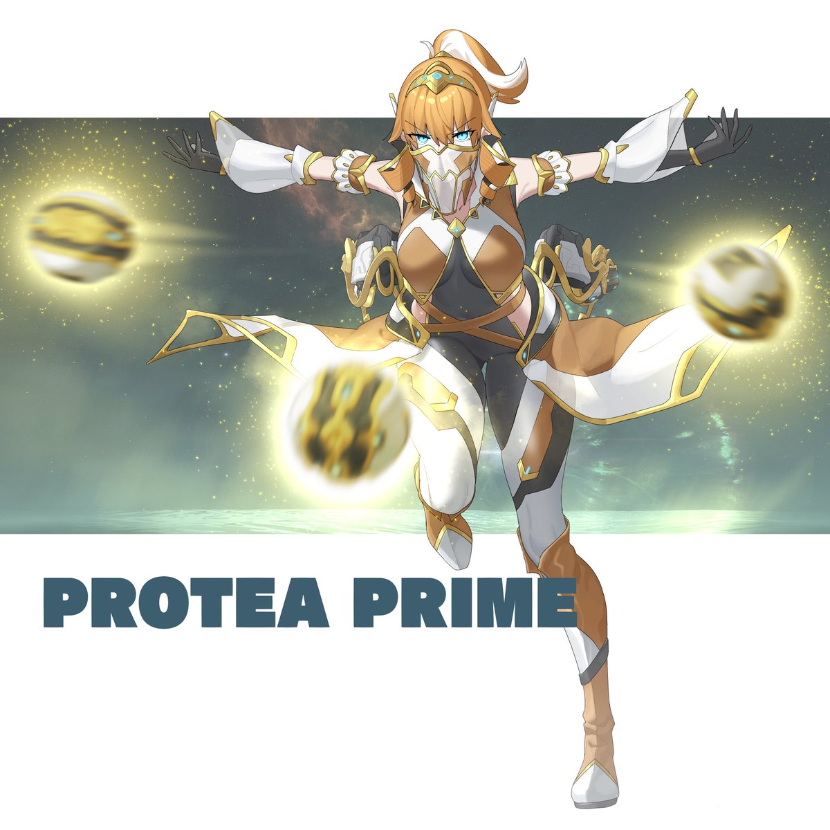 PROTEA PRIME！

#warframe　
#warframefanart 
#tennocreate