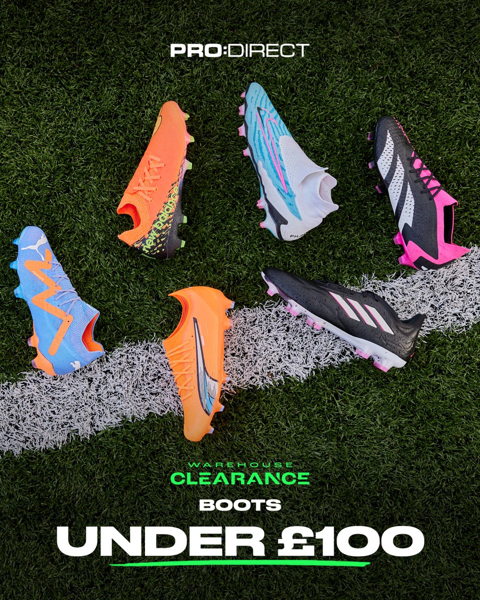 Boots Under £100 📲 brnw.ch/under100quid 🚨 Our massive Warehouse Clearance is now LIVE! Enter The World's Largest Bootroom and grab a bargain 👀