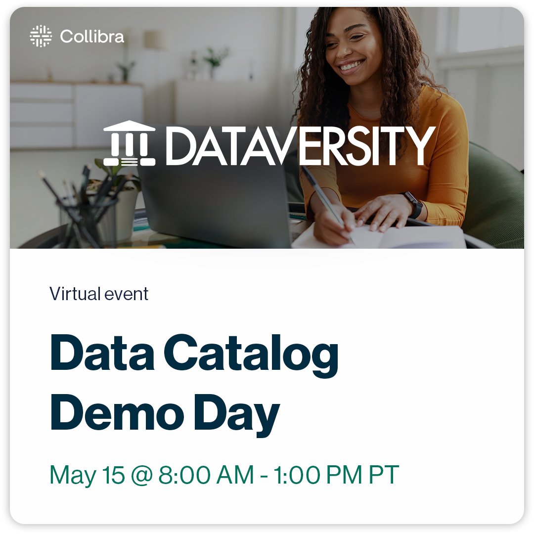 Curious to learn how to leverage your data with a data catalog? Join us for Dataversity's Demo Day on May 15th! We'll explore the current data landscape, how to utilize a data catalog, and how to empower your data with data governance, and more! content.dataversity.net/MAY24-Demo-Day…