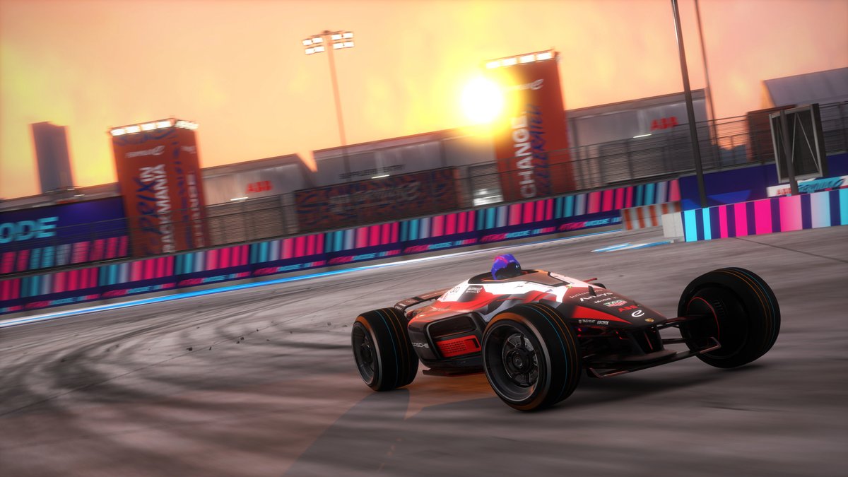 Welcome to @PorscheFormulaE in Trackmania! The Porsche skin is now available in the Formula E club.