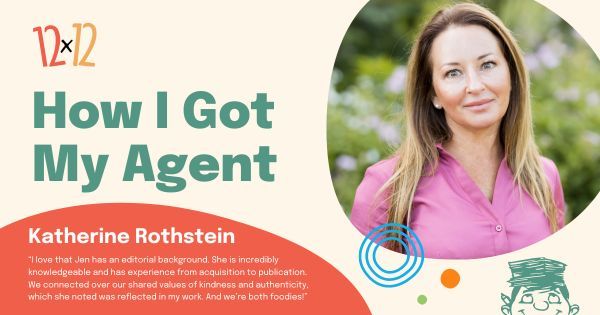 Congrats to #12x12PB member @krothsteinslp2 on signing with her agent, @JenNewens at Martin Literary Management! How did Katherine know that Jen was the right fit? Read our blog post to find out! buff.ly/3weVkPY #amwriting #amquerying