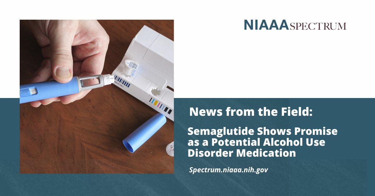 Learn more about what scientists at NIAAA, the National Institute on Drug Abuse (NIDA), and collaborators from The Scripps Research Institute, found about semaglutide and alcohol use disorder: spectrum.niaaa.nih.gov/Content/archiv…