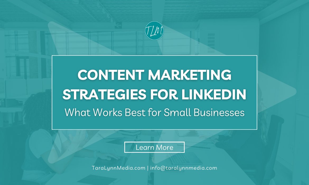 Discover the Secrets to LinkedIn Success: Elevate Your Small Business Presence with Our Expert Content Marketing Strategies! 

Learn More: l8r.it/PXhg

#socialmedia #socialmediamanager #marketing #socialmediatips #marketingagency #digitalmarketingtips #businessowner