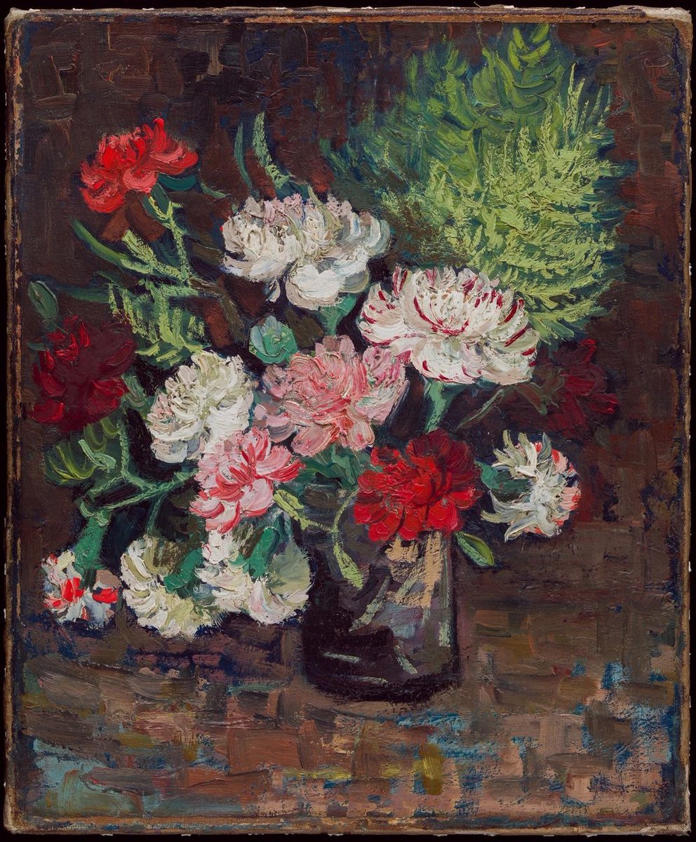 Vincent wrote to Theo 📝 ‘In my view I’m often very rich, not in money, but rich [...] because I’ve found my work — have something which I live for heart and soul and which gives inspiration and meaning to life.’ 🖼️ © Detroit Institute of Arts