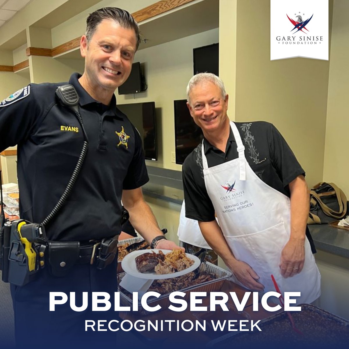 The first week of May is #PublicServiceRecognitionWeek, when we honor the people who serve our nation as federal, state, county, local & tribal government employees. Join us today in saluting our nation's police officers.