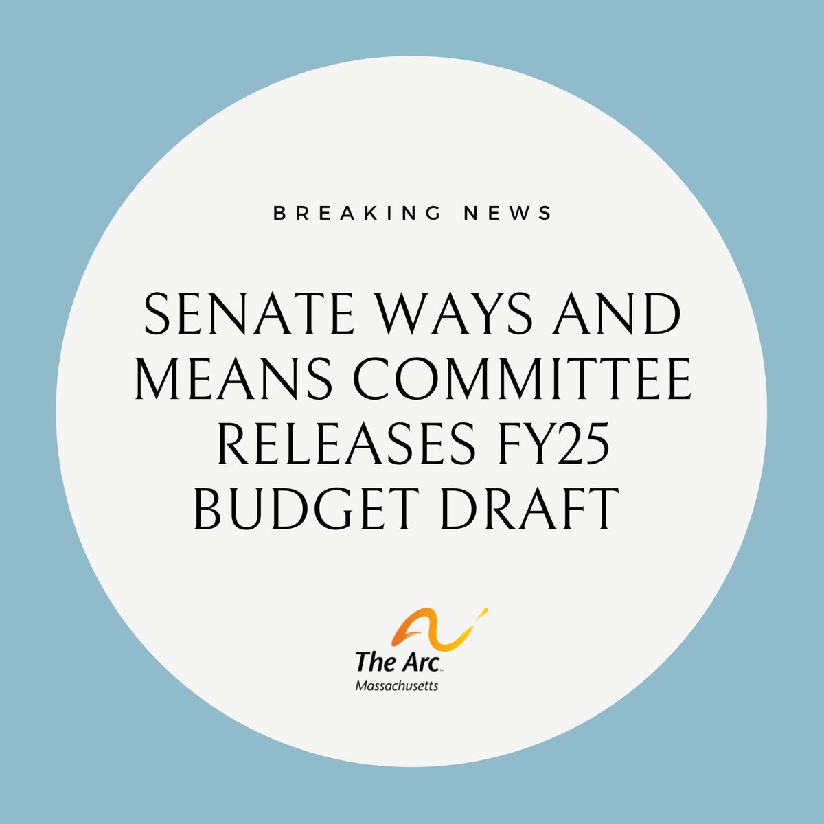 BREAKING: The Senate Ways & Means Committee has released their FY25 Budget draft! Thank you to Chair Michael Rodrigues, Committee Members, and Senate President Karen Spilka for a strong FY25 budget for our constituency. Read our full report at thearcofmass.org/post/state-bud…