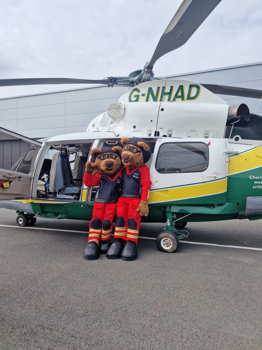 Our team could BEARLY keep their hands off our new Miles the bear mascot costumes! 🐻 *Cough cough* sorry, slight slip of the tongue... of course Miles is real 😉 He'll be out and about visiting each corner of the North, so be sure to give him a high five when you see him 🙏