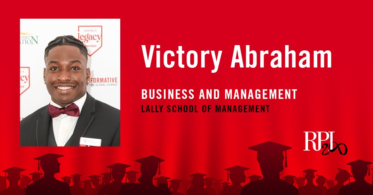 From playing on the @RPIFootball team to being part of the African Students Association and the Black Students Alliance, Victory Abraham’s impact at RPI has been significant. He graduates next week with his B.S. in business and management. bit.ly/3QClCT9 #RPI2024 #RPI200