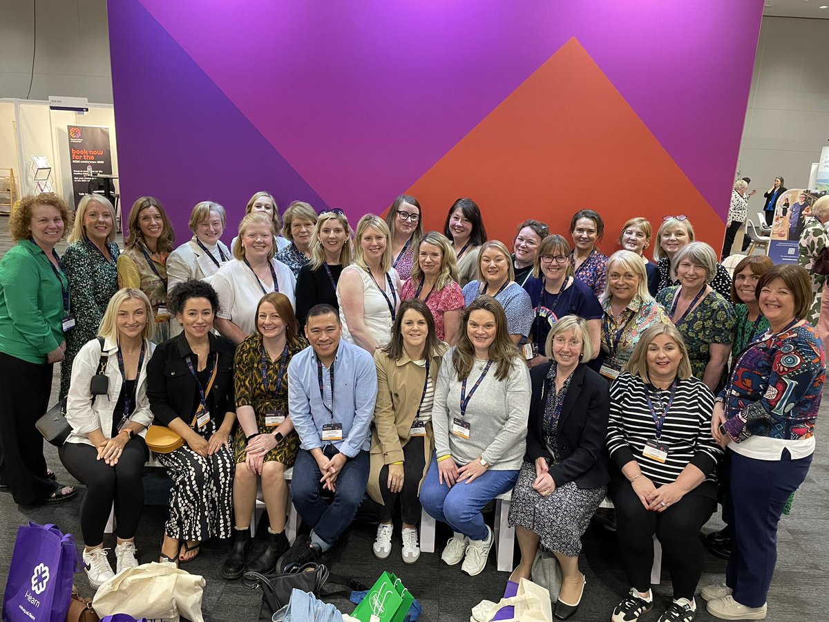 Fabulous contingent of Northern Ireland midwives #rcmconf2024. Lovely to see you all @MidwivesRCM @BossGSD @Annewil29833717 @ck565 @a4_little @DaleSpenceRM @jennyamcneill @BelfastRcm @RCM_SETrust @BrendaKellyMurn