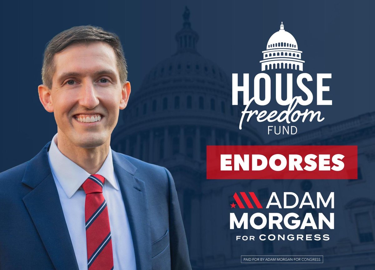 Honored to receive the endorsement of the House Freedom Fund. I look forward to joining fellow conservatives in the @freedomcaucus in the fight to save our country!