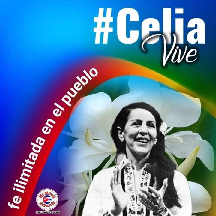 Le rendimos el permanente homenaje a Celia Sánchez Manduley en el 104 Aniversario de su Natalicio. El ejemplo de la flor más autóctona de la Revolución, nos guía e ilumina en el porvenir glorioso de la Patria. #CeliaVive. #CeliaPorSiempre
