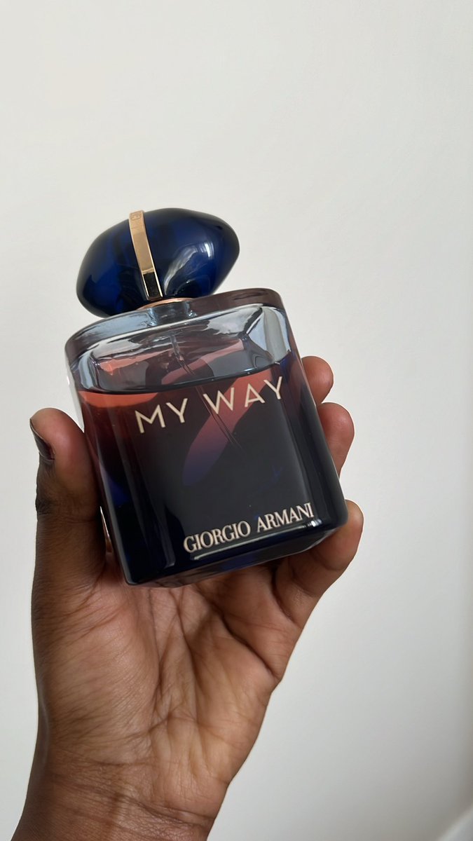 A designer perfume I will stan forever 

Armani my way Parfum ❤️