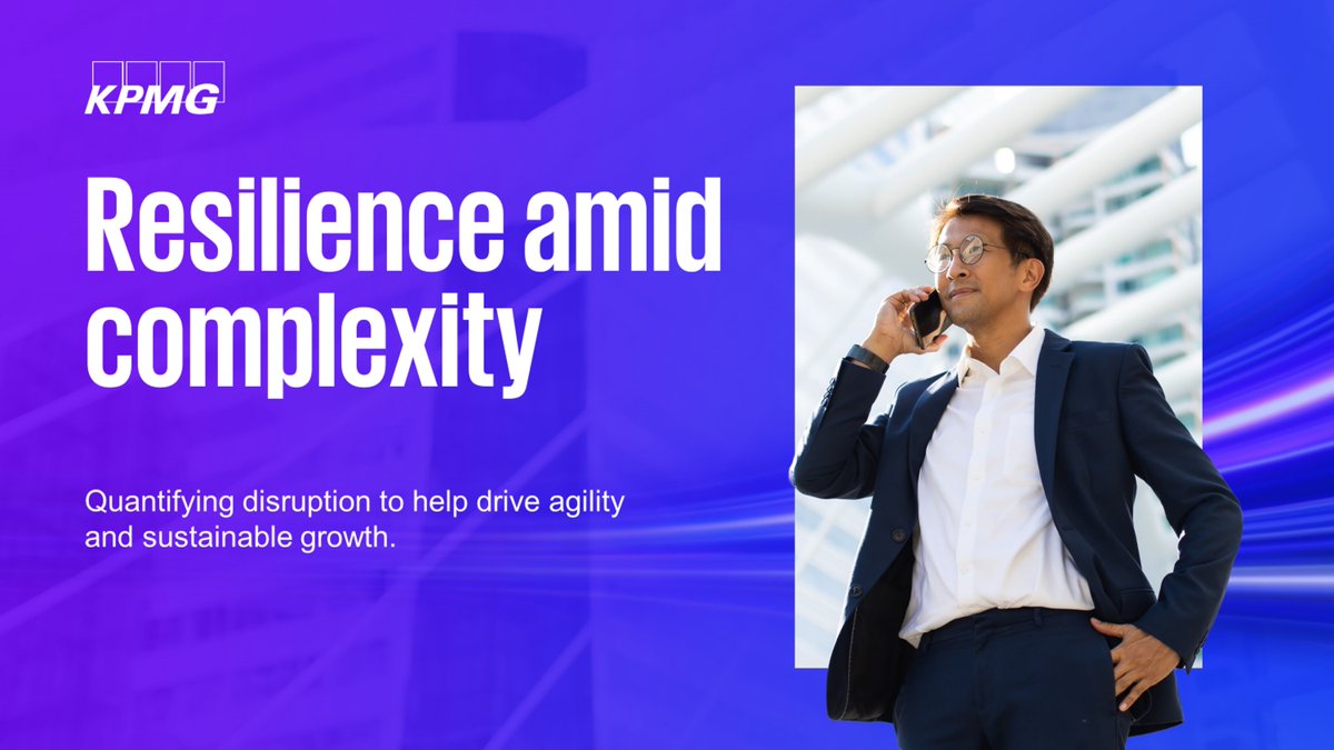 How are forward-thinking businesses harnessing the power of #data and #AI to help bolster their resilience? Find out in the latest article: social.kpmg/ox663r