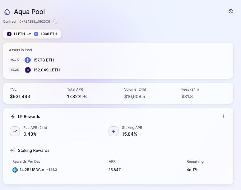 VenoFinance's tweet photo. Why liquid stake with us on @zksync Era?
1️⃣ Stake ETH for staking rewards
2️⃣ Use LETH for more yield in other DeFi protocols

Provide liquidity in ETH-LETH pool on @syncswap to earn swap fees &amp; incentives on top of the staking rewards

APR at 15.84% now⚡

https://t.co/1ZZ2gQKo8n https://t.co/RRno9vFLoa