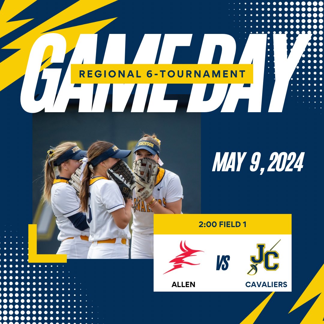 JCCC Softball (@jccc_softball) on Twitter photo GAME DAY! Cavaliers will take on the Red Devils of Allen County this afternoon at 2:00. Win and advance. GAME DAY! Cavaliers will take on the Red Devils of Allen County this afternoon at 2:00. Win and advance.