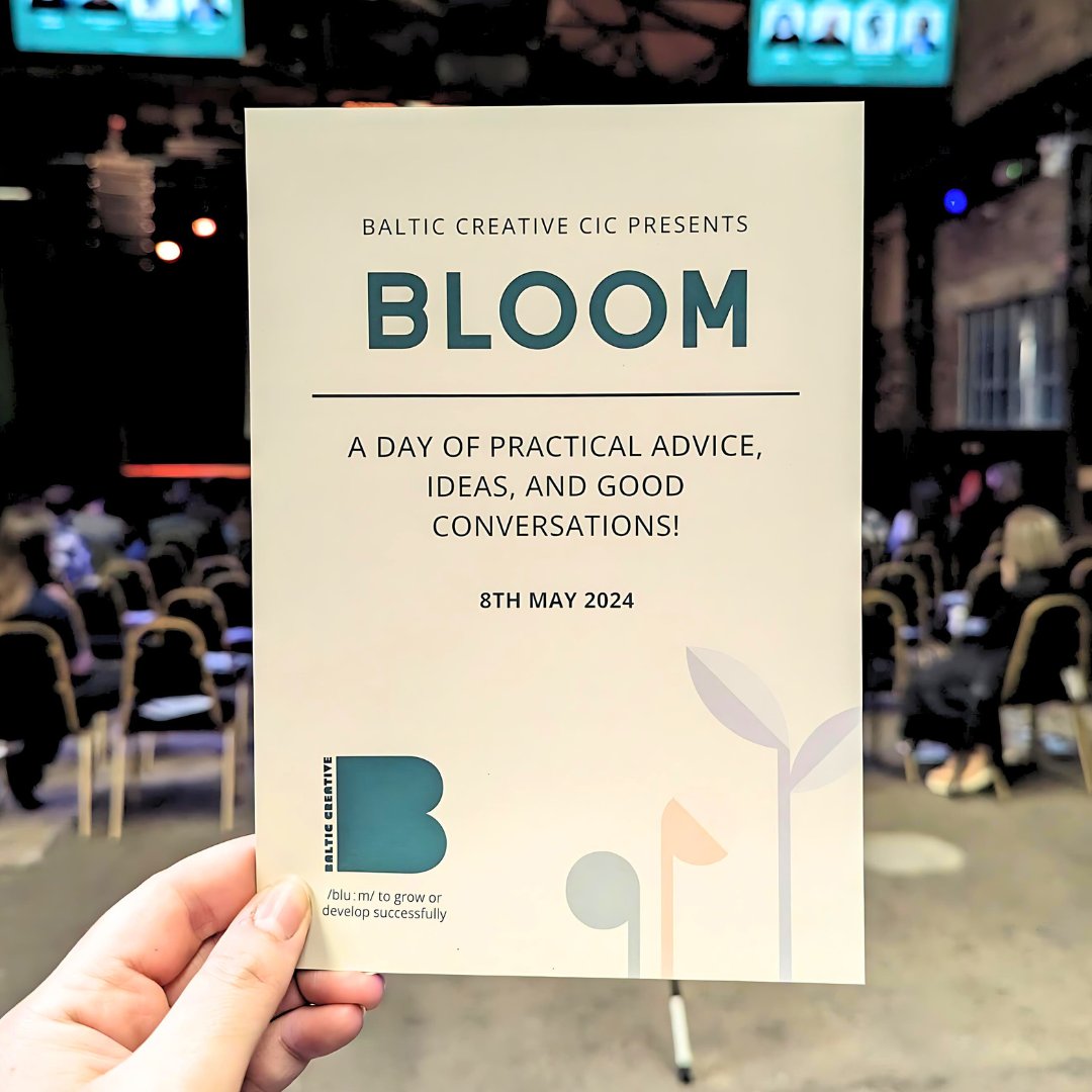 balticcreative's tweet photo. What a day! ❤️ Huge thanks to everyone who joined our first-ever Bloom event yesterday. 🌟 We had a brilliant time learning, connecting, and enjoying tasty bites from Fig and the Wild. Hope you did too! #BloomInBaltic https://t.co/FbKMhPoyTN