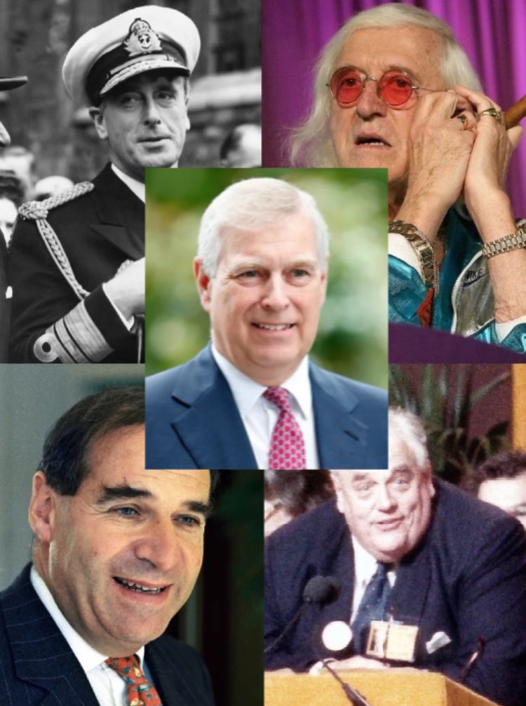 Five paedophiles protected by the British state

Makes you wonder who else they are protecting