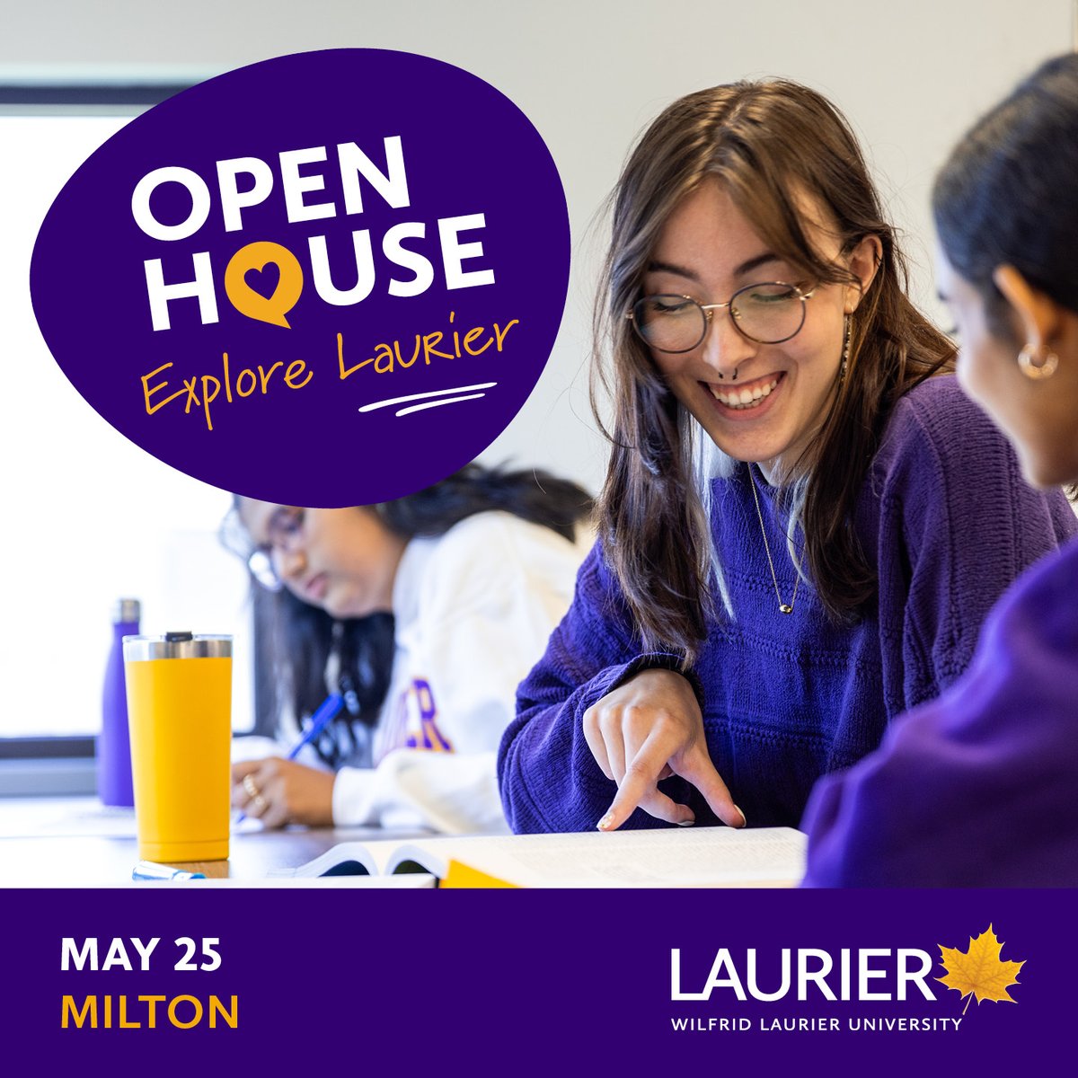 Hey Future Milton Golden Hawks! See your new campus for yourself at our upcoming Open House on Saturday, May 25. Register today to find out what life at Laurier Milton could look like for you: ow.ly/10M050RosPr