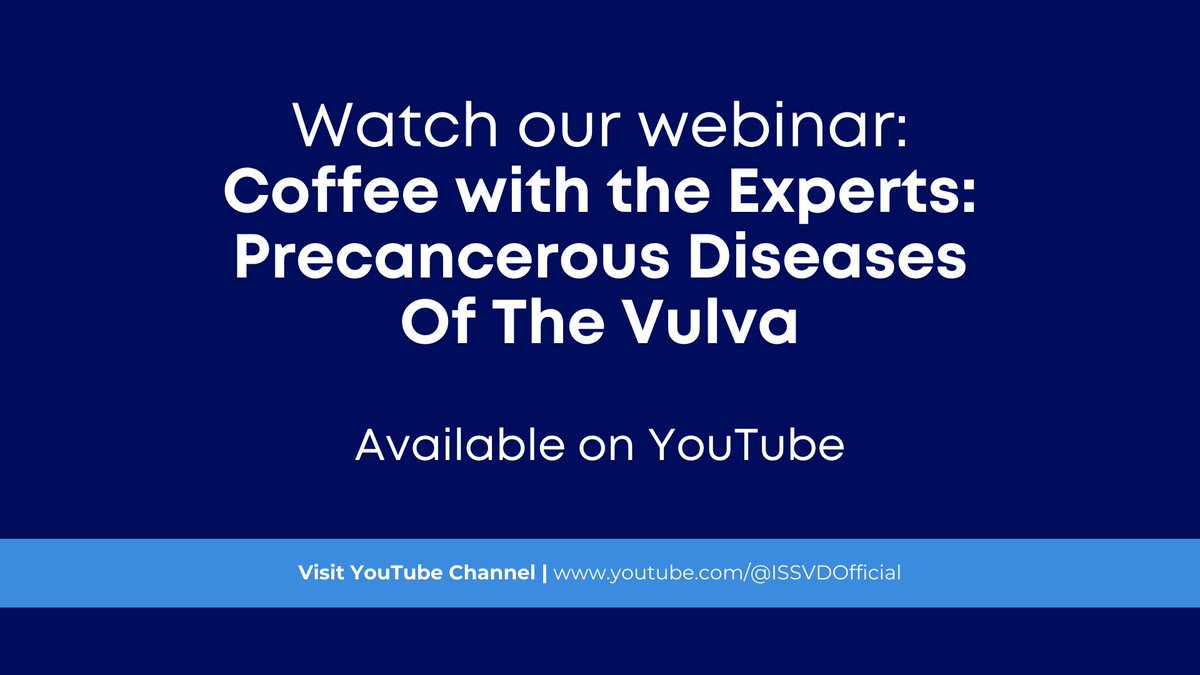 Elevate your understanding of vulvar health by exploring our expert-led webinars at your convenience.  

Watch this insightful webinar here: tinyurl.com/cweprecancerous

#ISSVD #WomensHealth