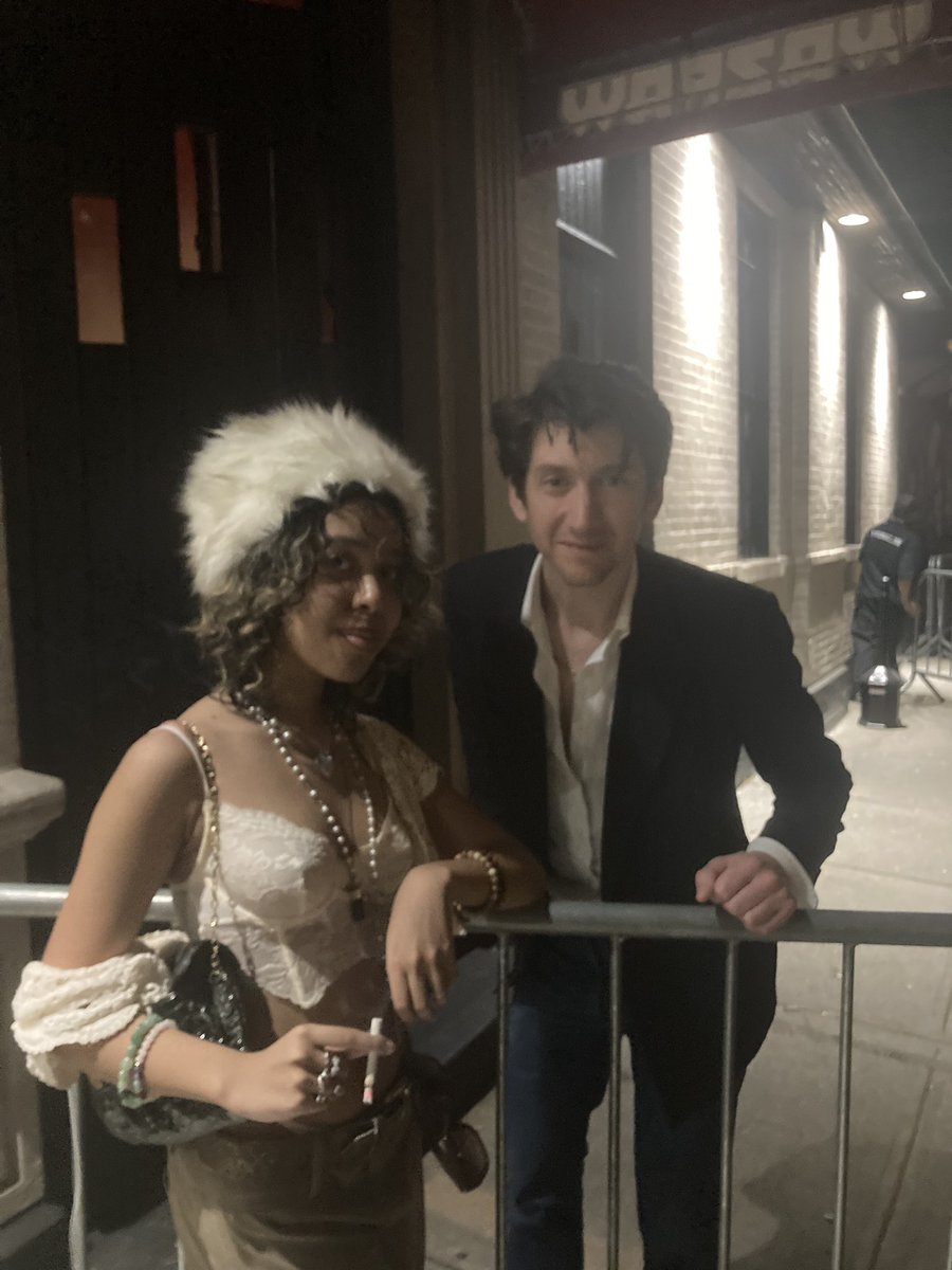 Alex anoche en el show de Fontaines D.C. (<a href="/fontainesdublin/">Fontaines D.C.</a>) en Brooklyn!