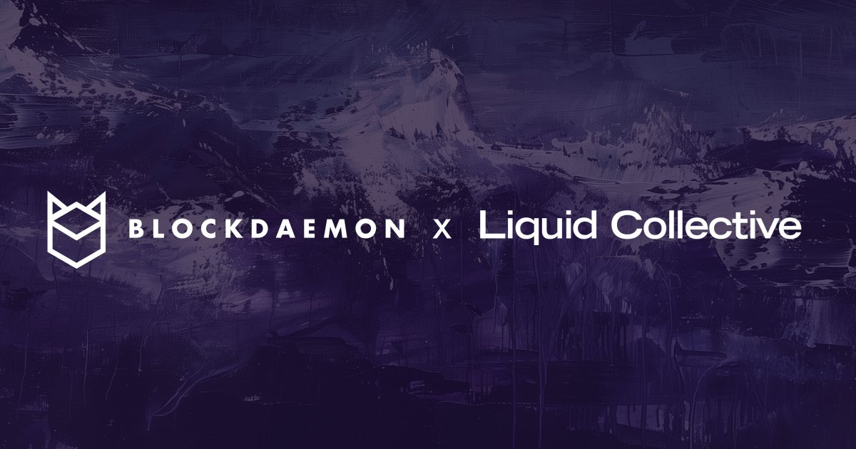 1/ We are thrilled to share that @BlockdaemonHQ, “the leading institutional-grade digital asset infrastructure provider,” is launching support for @liquid_col! This integration marks a significant milestone in expanding institutional access to enterprise-grade liquid staking.