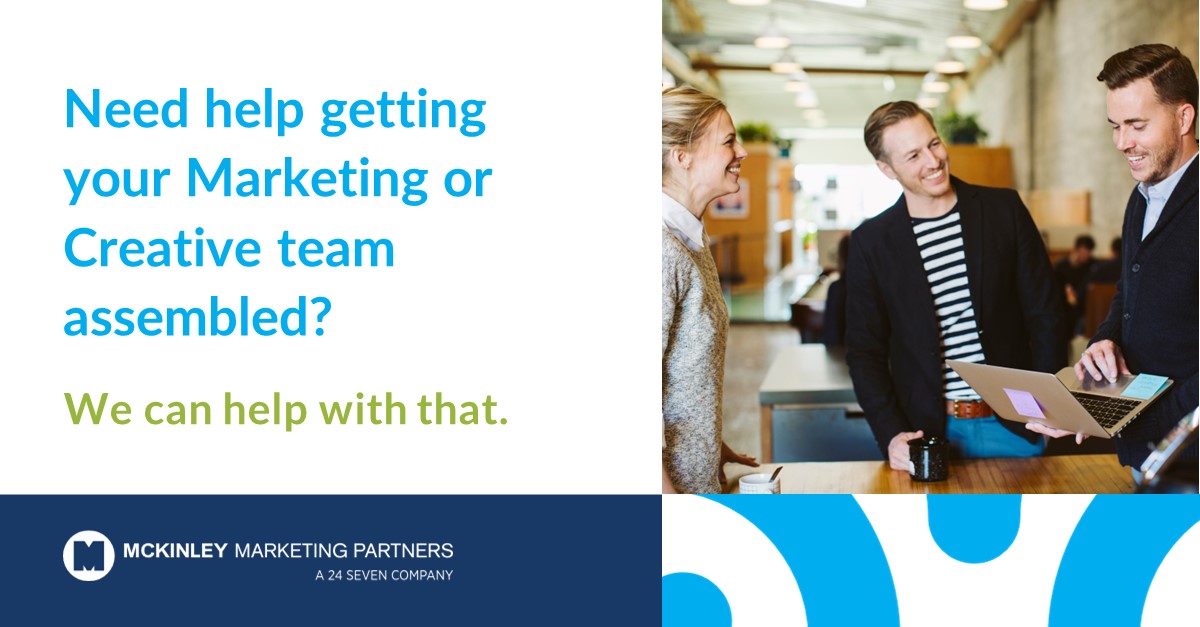 Ready to take your MARKETING & CREATIVE team to new heights? 

Don't wait! Schedule a call today and let us show you how quickly we can get you back in the game. 

Click here to get started▶️ ow.ly/QWRX50Ry2os

#RecruitingExperts #StaffingSolutions