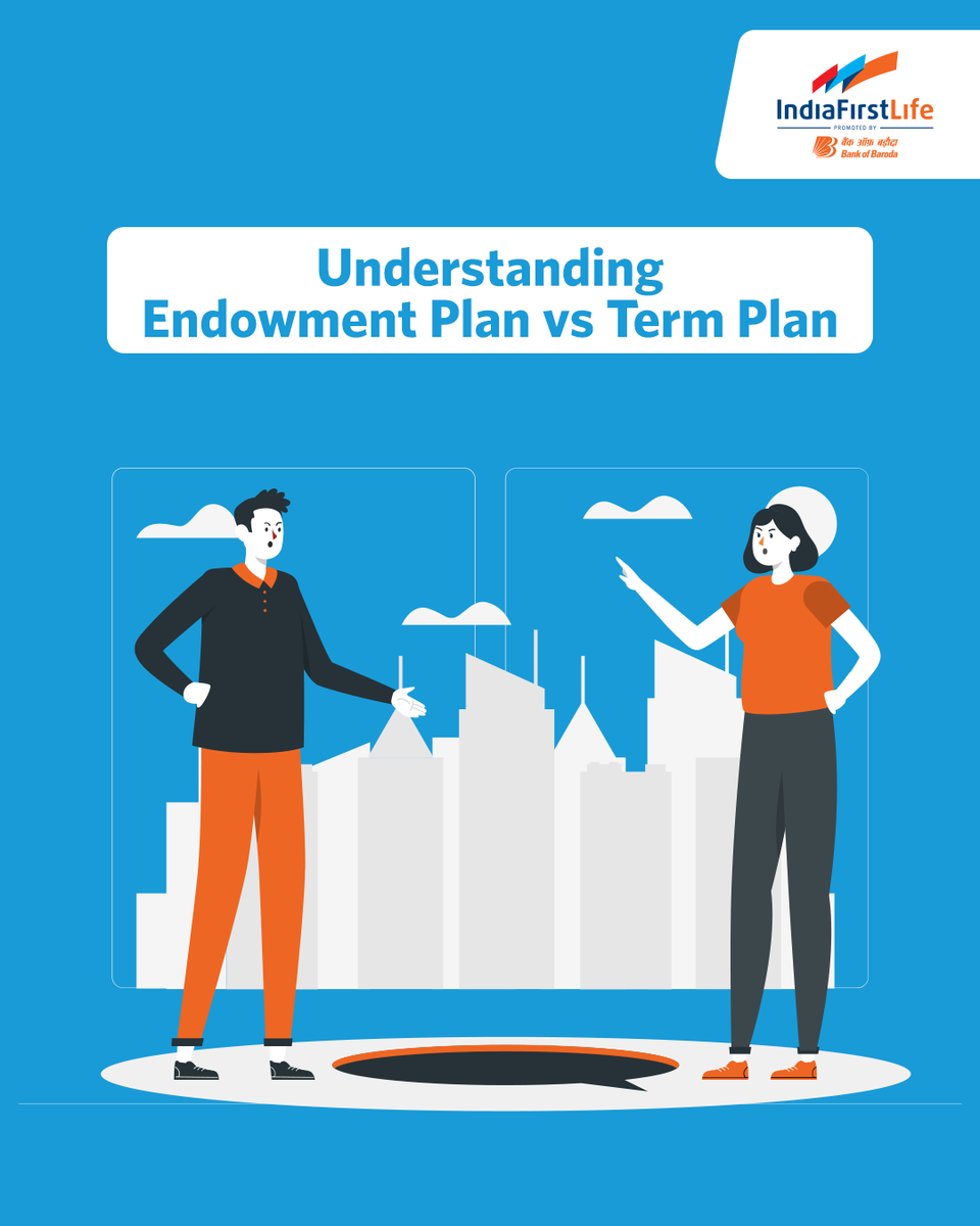 IndiaFirst_Life's tweet image. Discover the right plan between Endowment and Term Plans to secure your family's future or grow your wealth. Swipe left to explore more!

#ChooseWisely #SecureYourFuture #TermPlan #EndowmentPlan #IndiaFirstLife #ChilledLife #YehTohCertainHai